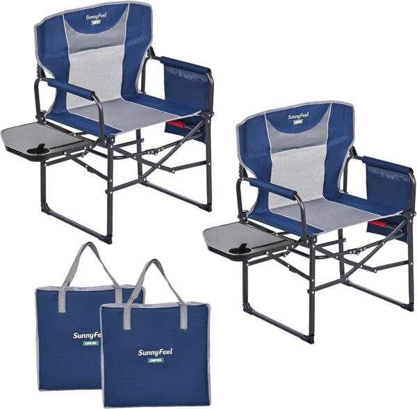 "SUNNYFEEL" Camping Directors Chair - Image 3