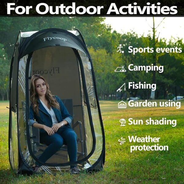 "Flycoop" Sport Tent Pop-up Tent / 1 person - Image 3