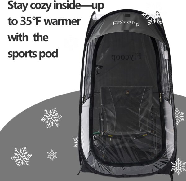 "Flycoop" Sport Tent Pop-up Tent / 1 person - Image 4