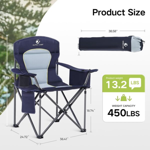 "GREEN PARTY"  Folding Camping Chair