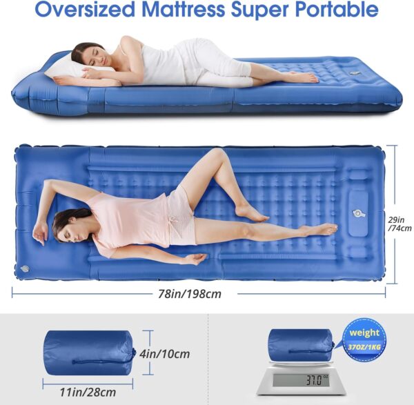 Camping Sleeping Pad oversized mattress super portable - Image 5